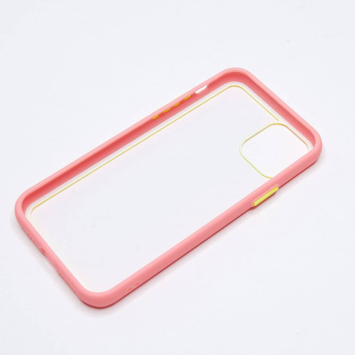 Estuches Transparente El Rey Apple Iphone 11 Pro Color Rosado / Transparente - MUNDO ACCESORIOS (B2C)