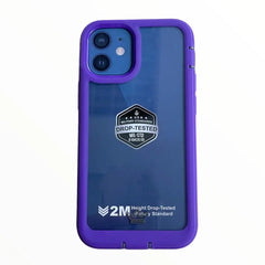 Estuche proteccion el rey warrior a prueba de impactos apple iphone 12 mini color morado  Shop name