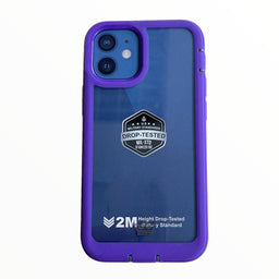 Estuches Proteccion El Rey Warrior A Prueba De Impactos Apple Iphone 12 Mini Color Morado - MUNDO ACCESORIOS (B2C)