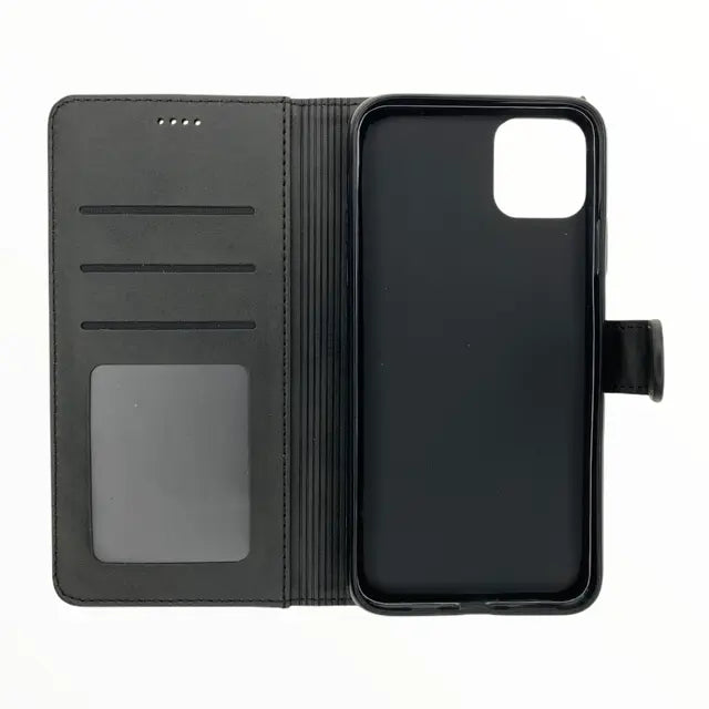 Estuche carteras lc imeeke folio libreta con porta tarjeta apple iphone 12 mini color negro  Shop name