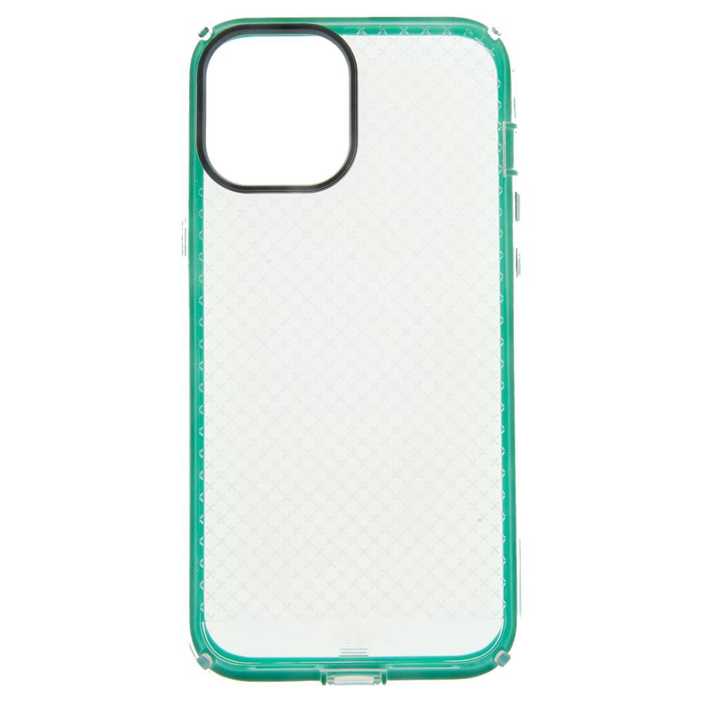 Estuches Proteccion El Rey Anigma Caidas De 2 10 Mts Apple Iphone 12 Mini Color Turquesa / Transparente - MUNDO ACCESORIOS (B2C)