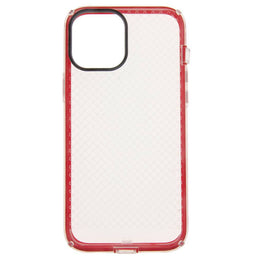 Estuches Proteccion El Rey Anigma Caidas De 2 10 Mts Apple Iphone 12 Mini Color Rojo / Transparente - MUNDO ACCESORIOS (B2C)