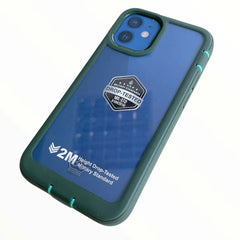 estuche proteccion el rey warrior a prueba de impactos apple iphone 12 pro max color verde  Shop name