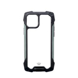 estuche clasico el rey impact 10 metros de proteccion para apple iphone 12 pro max en color negro y gris