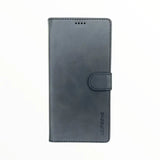 Estuche cartera negro LC Imeeke para iPhone 12 Pro Max con folio y porta tarjeta.