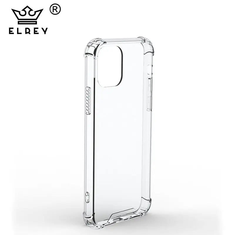 Estuche proteccion el rey hard case reforzado apple iphone 13 color transparente  Shop name