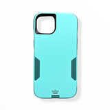 estuche clasico el rey commuter para iPhone 13 Pro en color turquesa