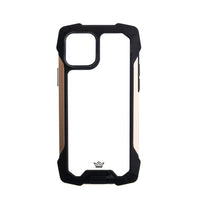 Estuches Clasico El Rey Impact 10 Metros De Proteccion Apple Iphone 13 Pro Max Color Negro / Dorado - MUNDO ACCESORIOS (B2C)