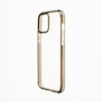 estuches clasico spigen transparente marco apple iphone 13 pro max color gris / transparente - MUNDO ACCESORIOS (B2C)