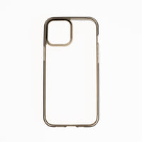 Estuches Clasico Spigen Transparente Marco Apple Iphone 13 Pro Color Gris / Transparente - MUNDO ACCESORIOS (B2C)