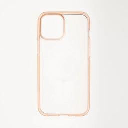 estuche clasico spigen transparente marco apple iphone 13 color rosado / transparente  Shop name