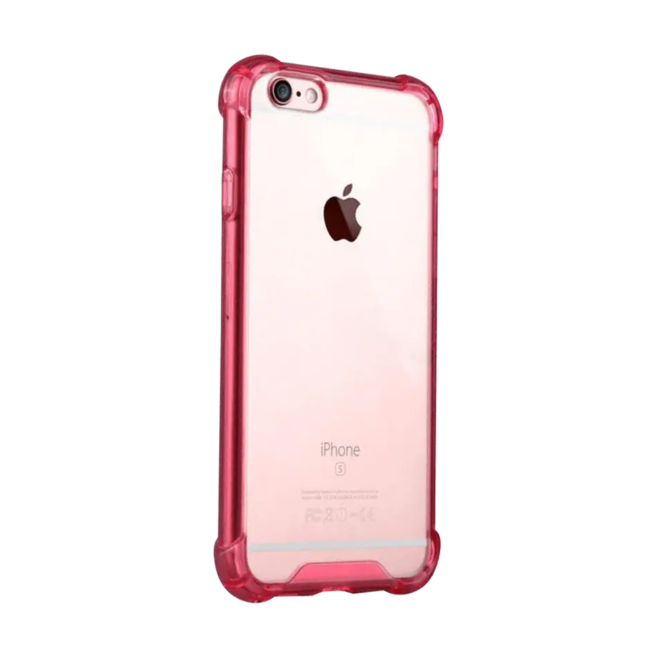 Estuche rígido reforzado rosa para Apple iPhone 6.