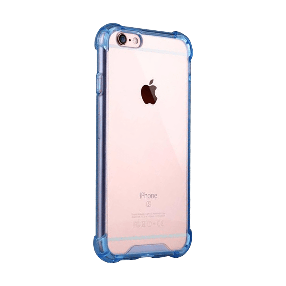 estuches proteccion el rey hard case reforzado apple iphone 6 plus color azul