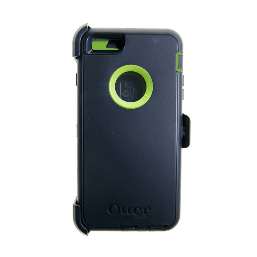 Estuches Proteccion Otterbox Defender Apple Iphone 6 Plus Color Negro / Verde