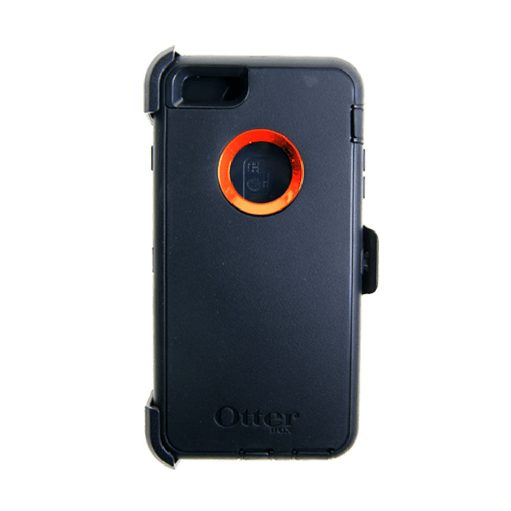 Estuches Proteccion Otterbox Defender Apple Iphone 6 Plus Color Negro / Naranja