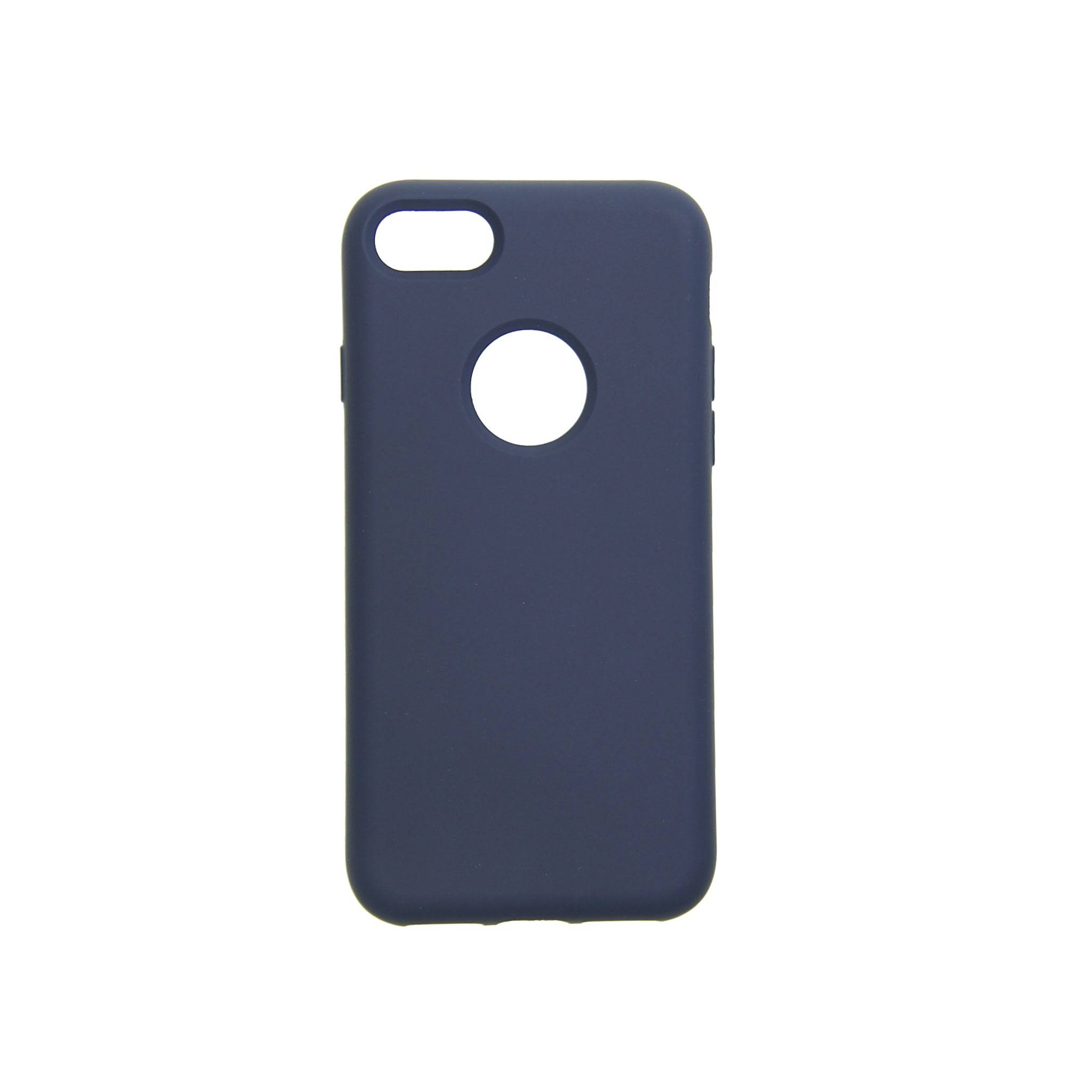 Estuches Silicon El Rey Silicon Apple Iphone 6 Plus Color Azul Marino - MUNDO ACCESORIOS (B2C)