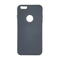 Estuches Silicon El Rey Silicon Apple Iphone 6 Plus Color Gris - MUNDO ACCESORIOS (B2C)