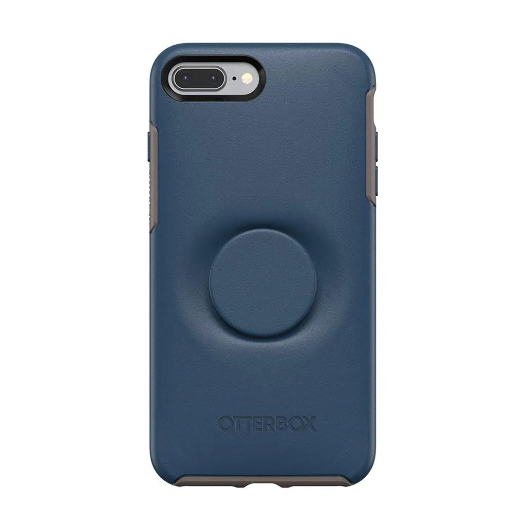 estuche azul OtterBox Symmetry Pop para iPhone 6 y 6 Plus, diseño elegante y protección resistente