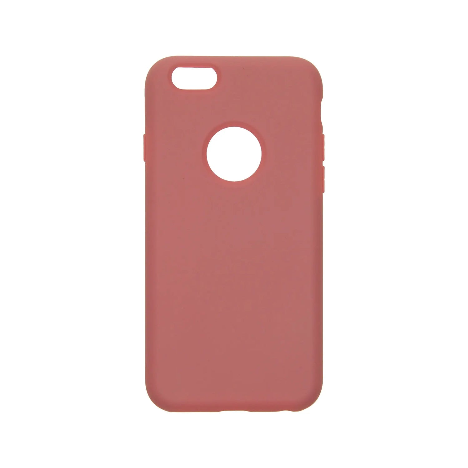 Estuche de silicona rosa para iPhone 6 de El Rey Silicon, protección y estilo.