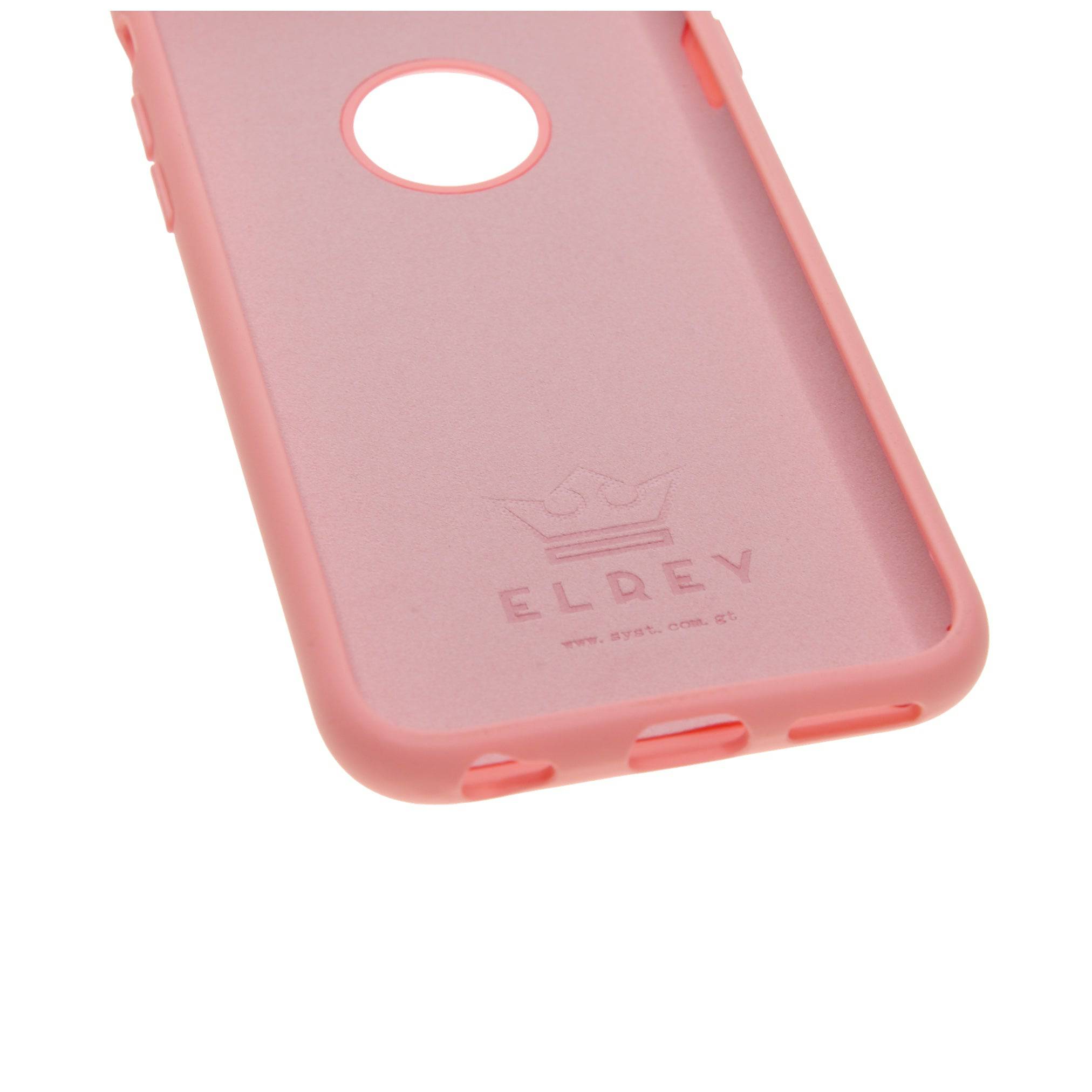 Estuches Silicon El Rey Silicon Apple Iphone 6 Color Rosado - MUNDO ACCESORIOS (B2C)