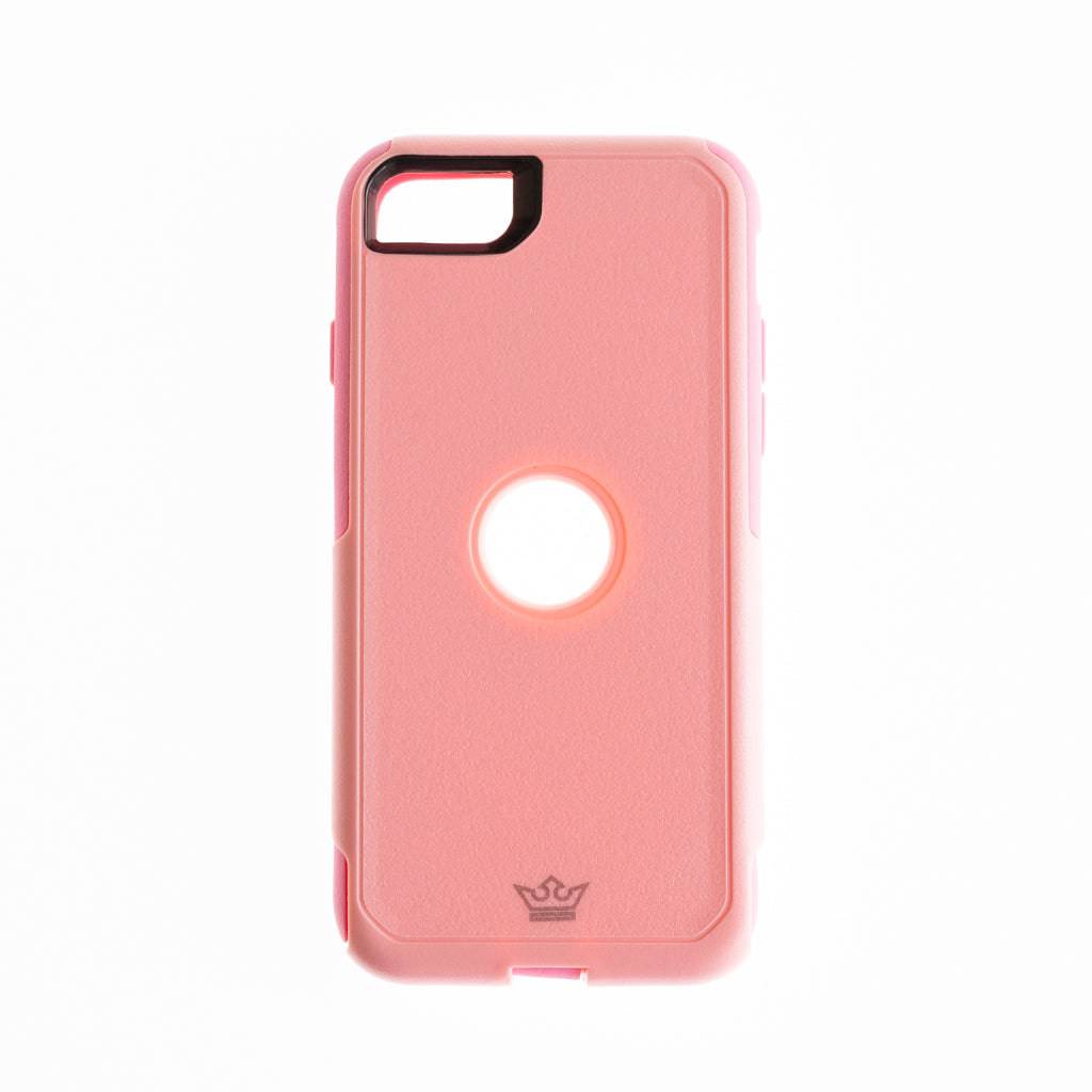 estuches clasico el rey commuter apple iphone se color rosado - MUNDO ACCESORIOS (B2C)