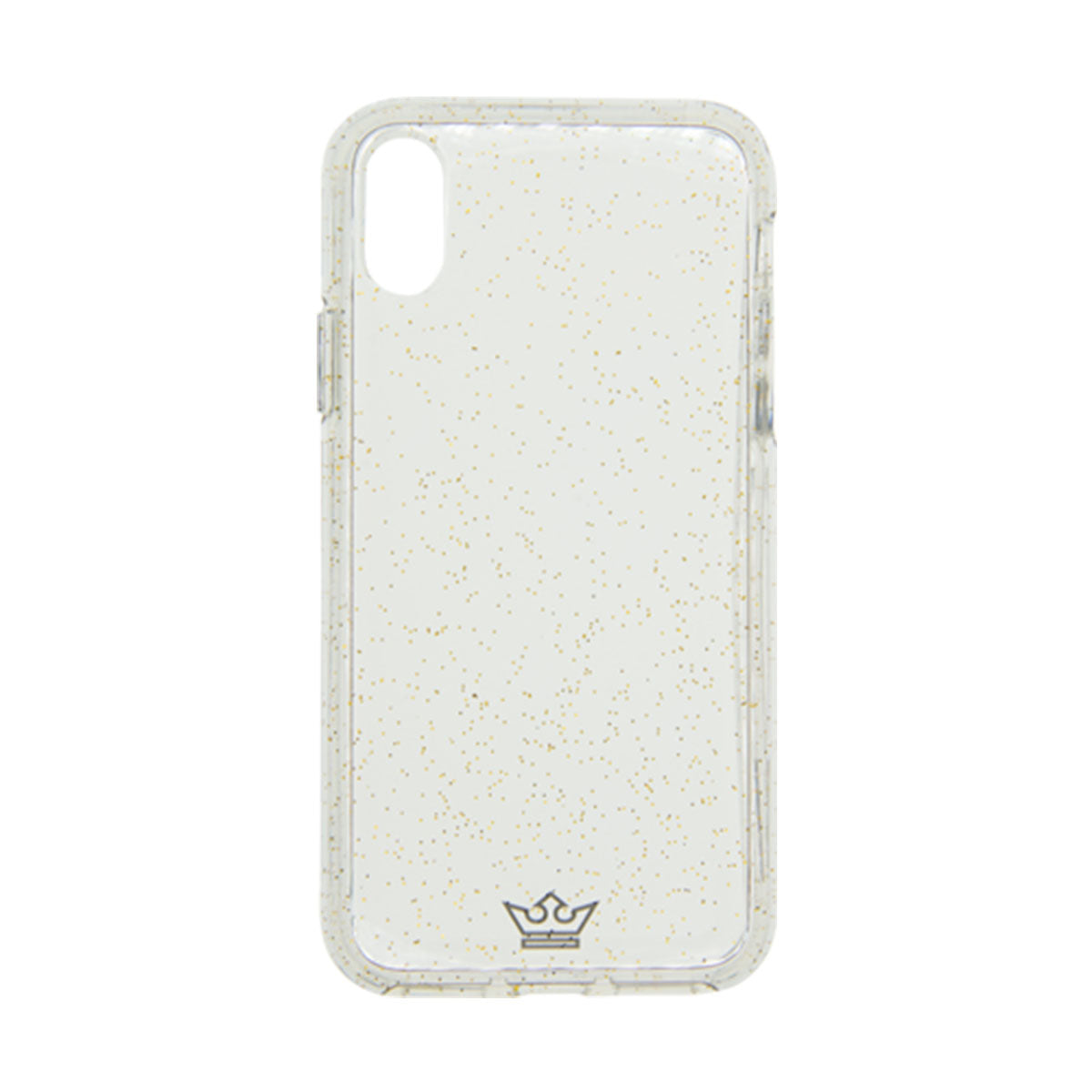 Estuches Clasico El Rey Glitter Apple Iphone X Color Transparente - MUNDO ACCESORIOS