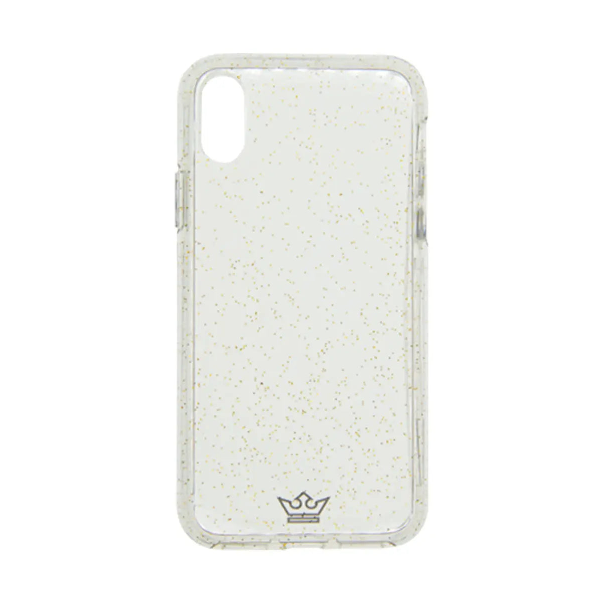 Estuche clasico el rey glitter apple iphone x color transparente  Shop name