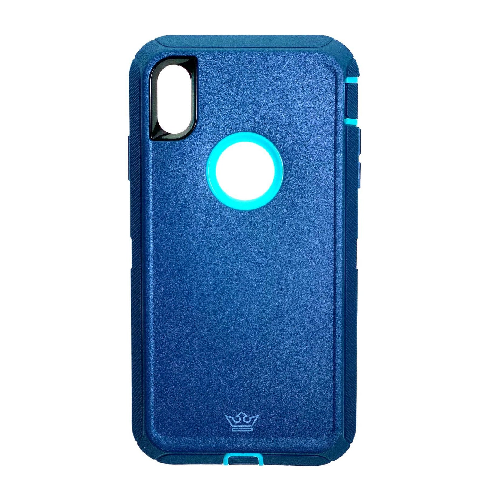 Estuches Proteccion El Rey Defender Apple Iphone Xs Max Color Turquesa - MUNDO ACCESORIOS (B2C)