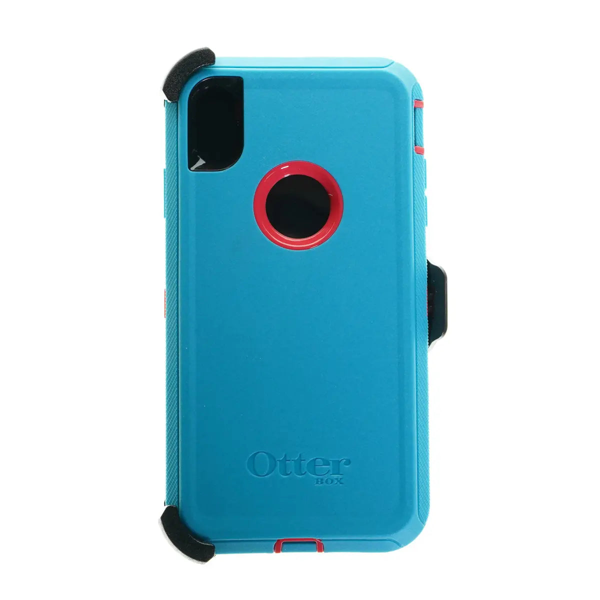 Estuche proteccion otterbox defender apple iphone xs max color turquesa / rosado  Shop name