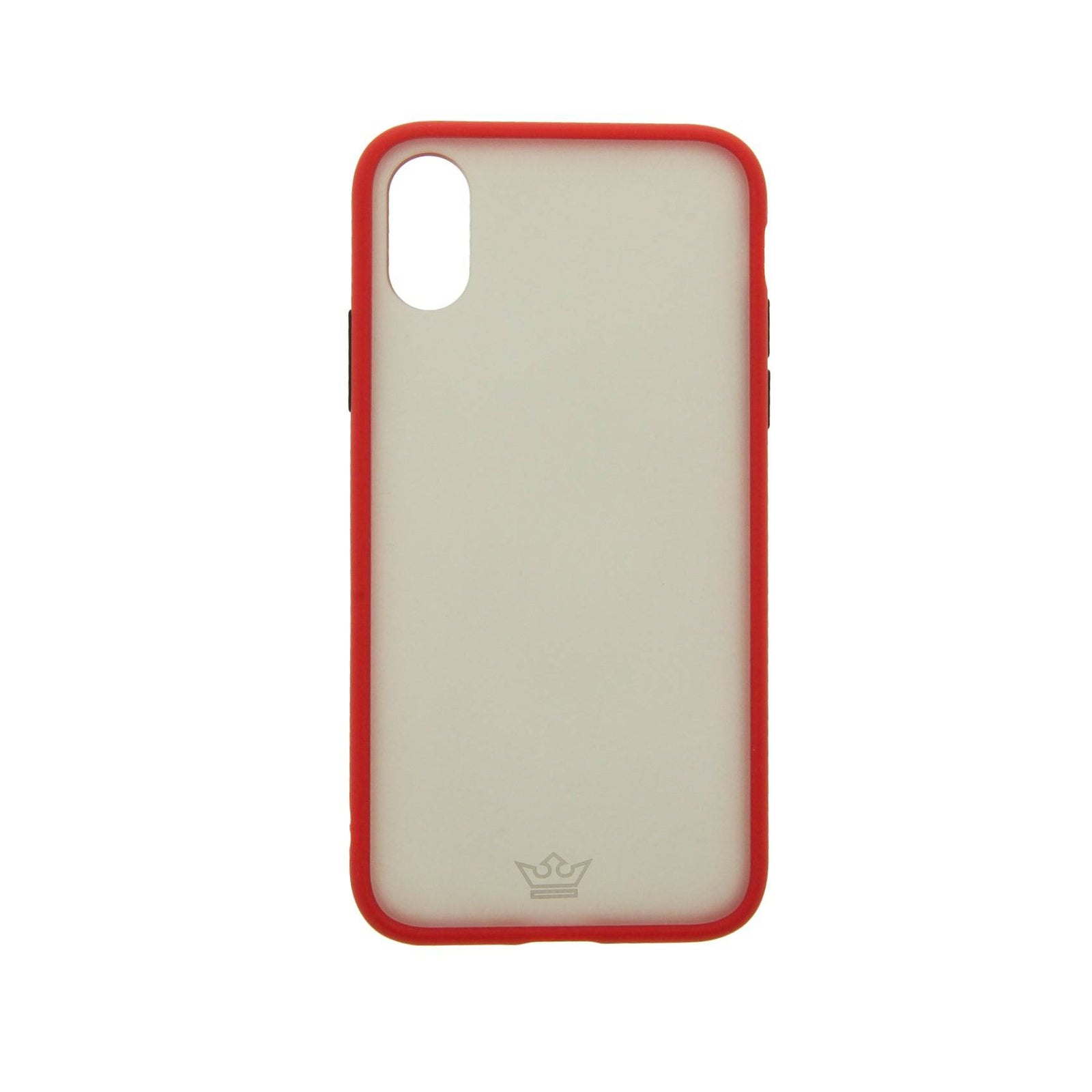 Estuches Proteccion El Rey Hard Case Marcohumo Apple Iphone Xs Max Color Rojo - MUNDO ACCESORIOS (B2C)