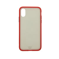 Thumbnail for Estuches Proteccion El Rey Hard Case Marcohumo Apple Iphone Xs Max Color Rojo