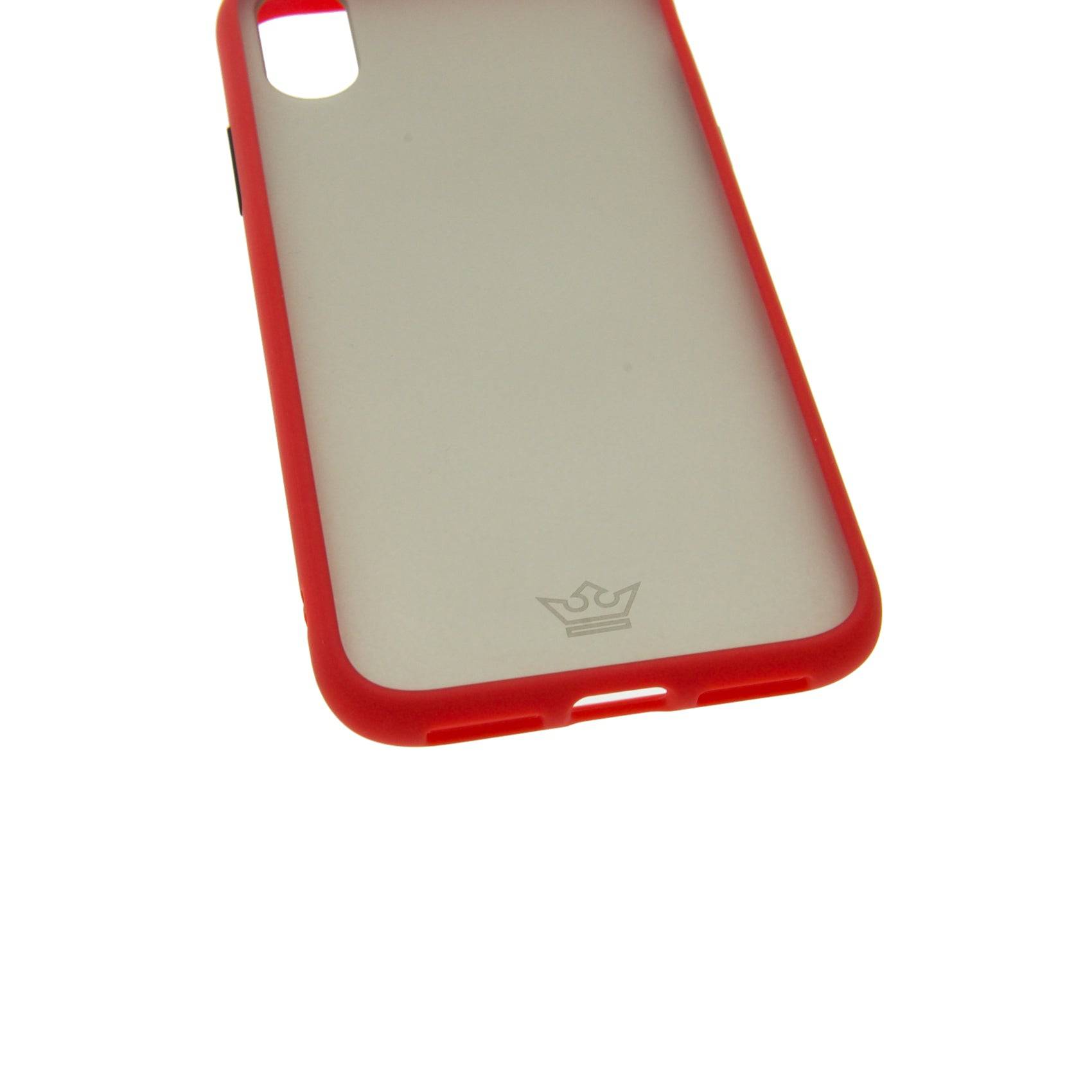 Estuches Proteccion El Rey Hard Case Marcohumo Apple Iphone Xs Max Color Rojo - MUNDO ACCESORIOS (B2C)