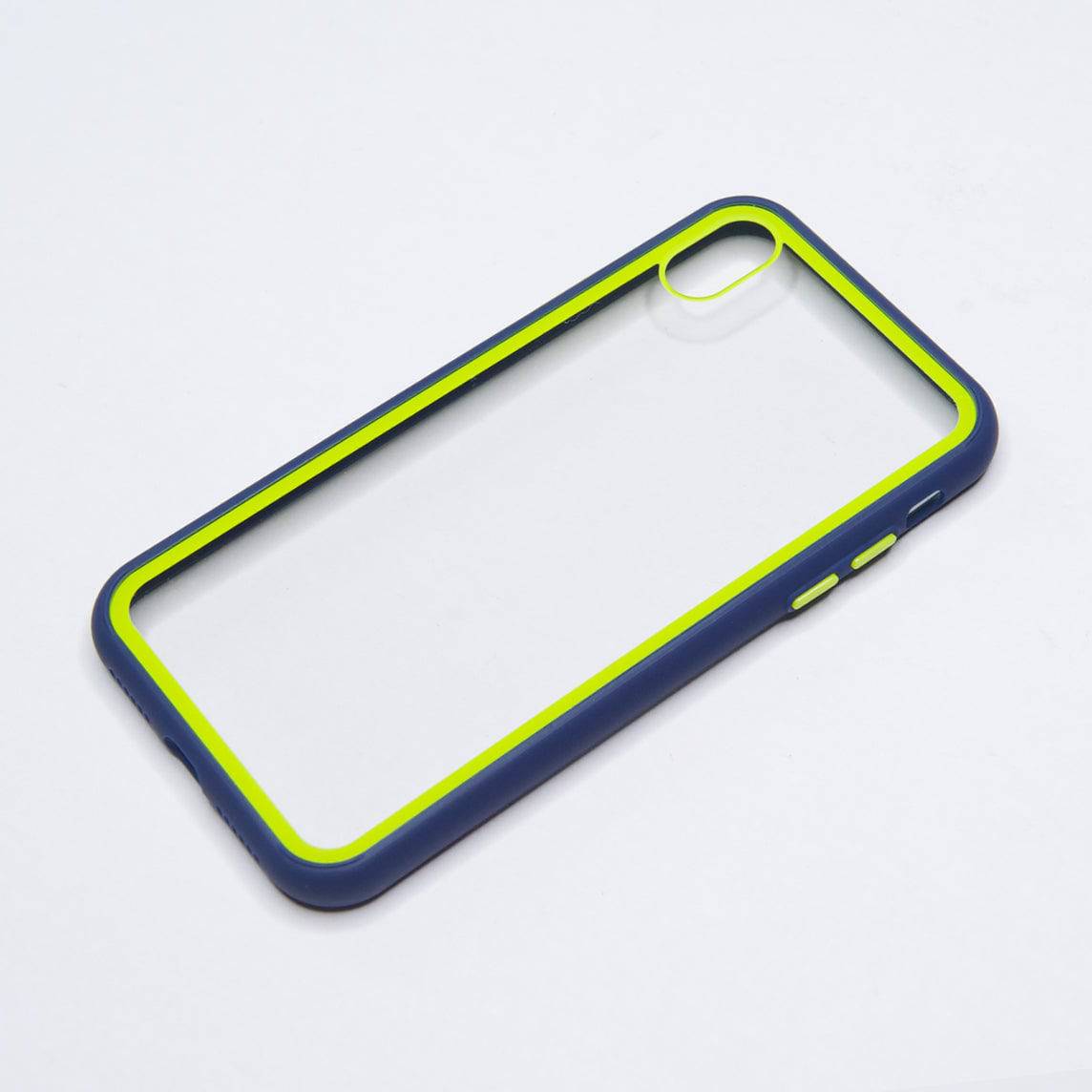 Estuches Transparente El Rey Apple Iphone Xs Max Color Azul / Transparente - MUNDO ACCESORIOS (B2C)