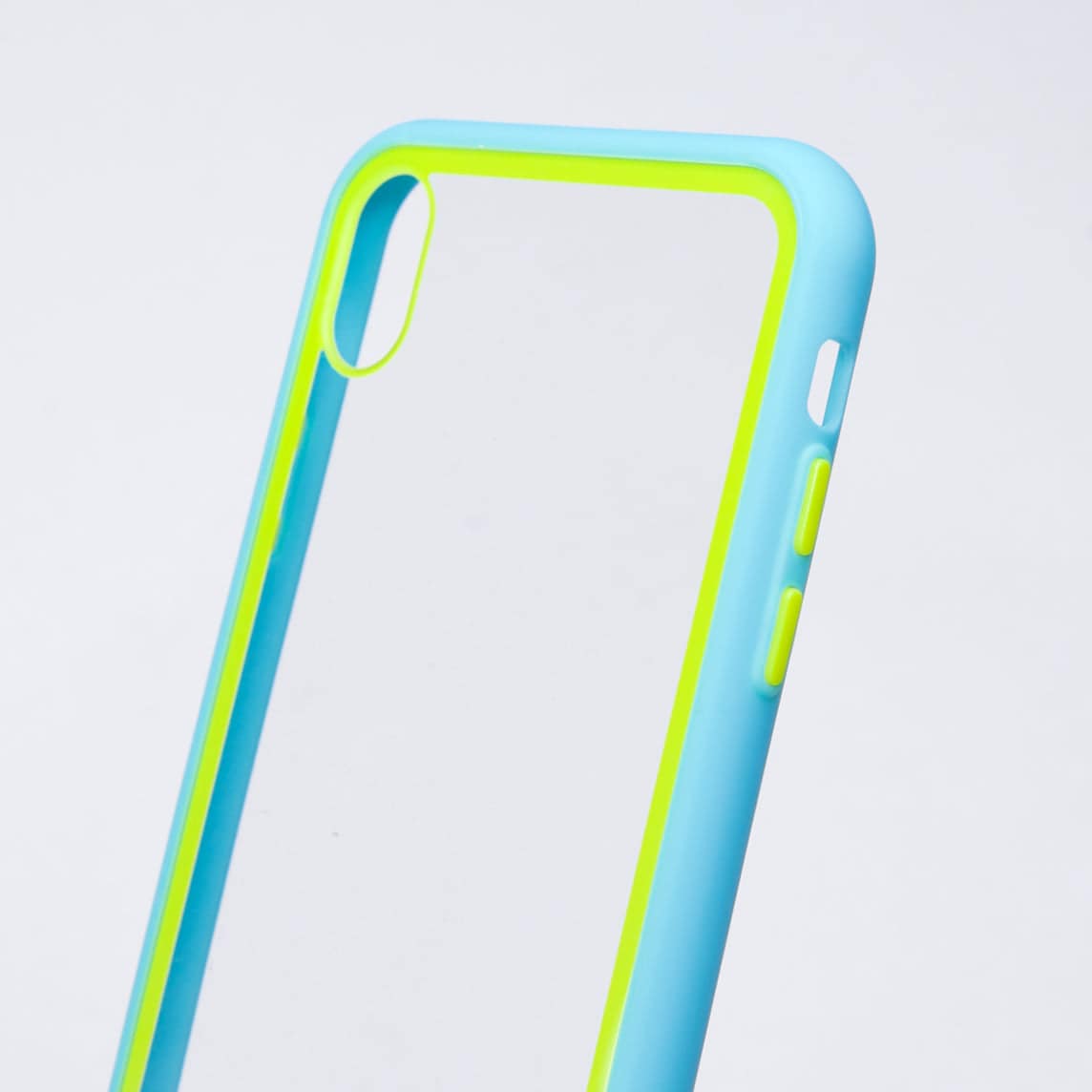 Estuches Transparente El Rey Apple Iphone Xs Max Color Celeste / Transparente - MUNDO ACCESORIOS (B2C)