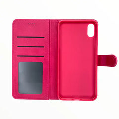 Estuche carteras lc imeeke folio libreta con porta tarjeta apple iphone xs max color rosado  Shop name