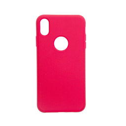 estuches silicon el rey silicon apple iphone xs max color rosado - MUNDO ACCESORIOS (B2C)