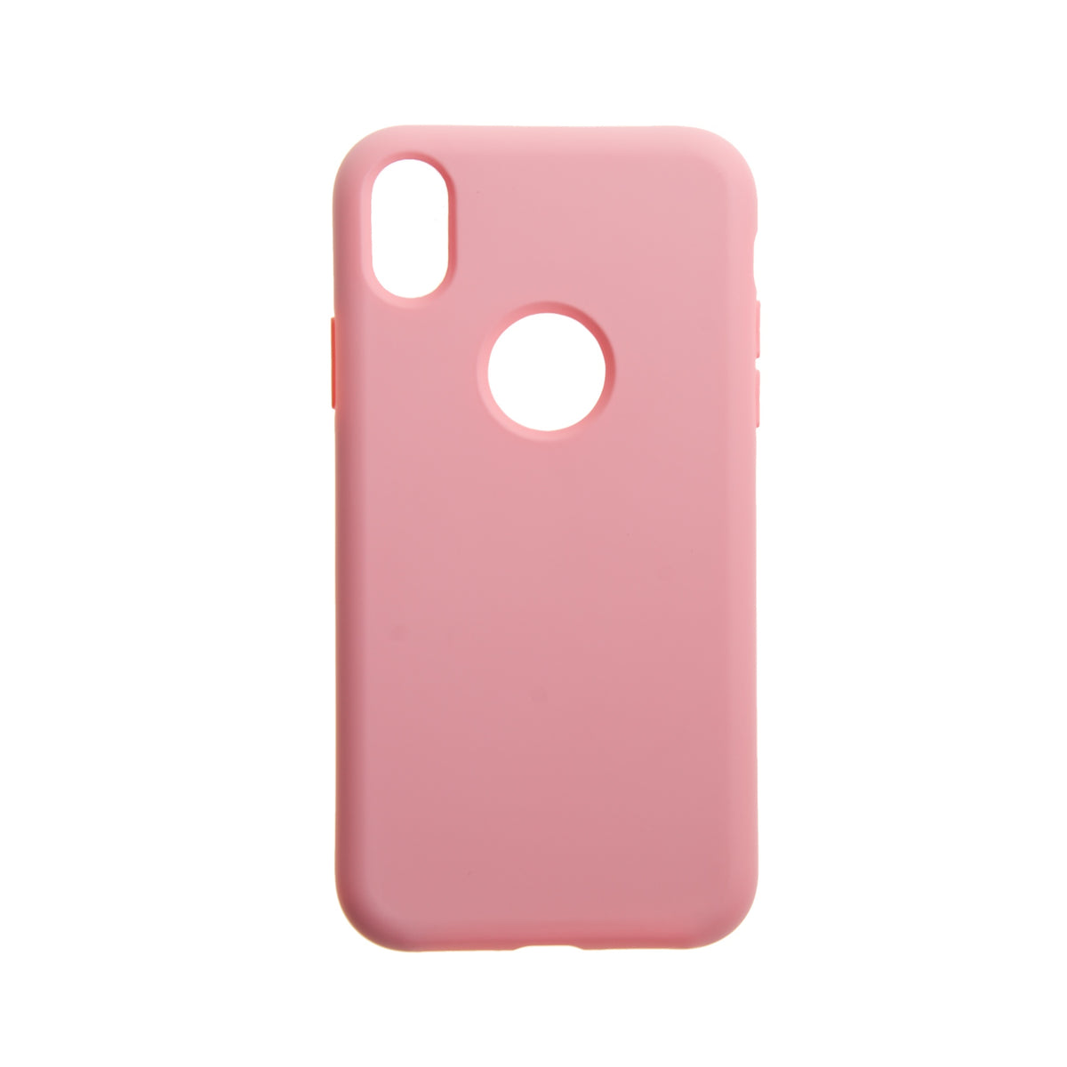 estuches silicon el rey silicon apple iphone xs color rosado