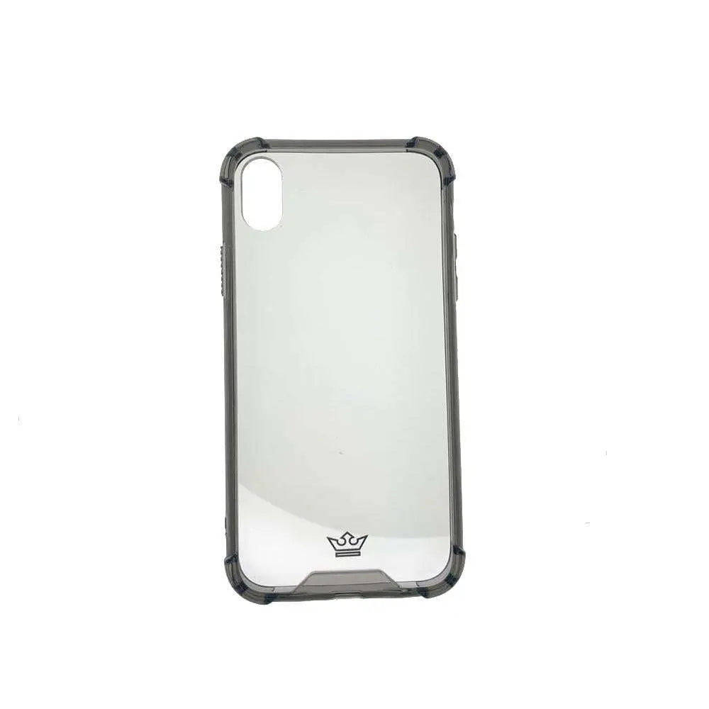 estuche de protección rígido El Rey gris para Apple iPhone XR