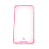 estuche proteccion el rey hard case reforzado color rosado para apple iphone xs max