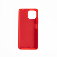 estuches silicon generico silicon mi 11 lite color rojo - MUNDO ACCESORIOS (B2C)