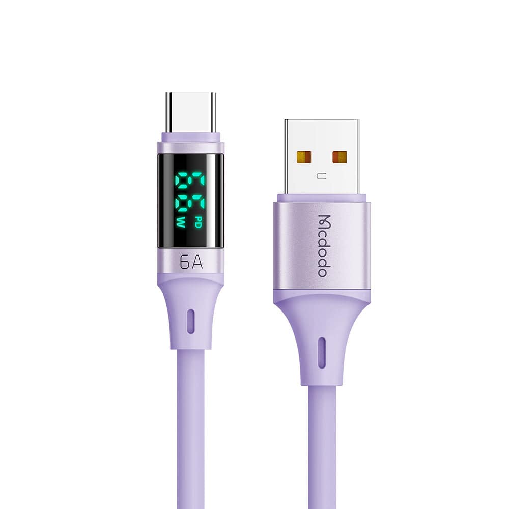 Cable Mcdodo Adaptador Usb A Lightning 1.2M Pd Digital Hd Morado - MUNDO ACCESORIOS (B2C)