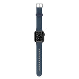 Accesorio Otterbox pulsera silicona All Day band para Apple Watch 38/40/41 mm, color azul oscuro y gris.