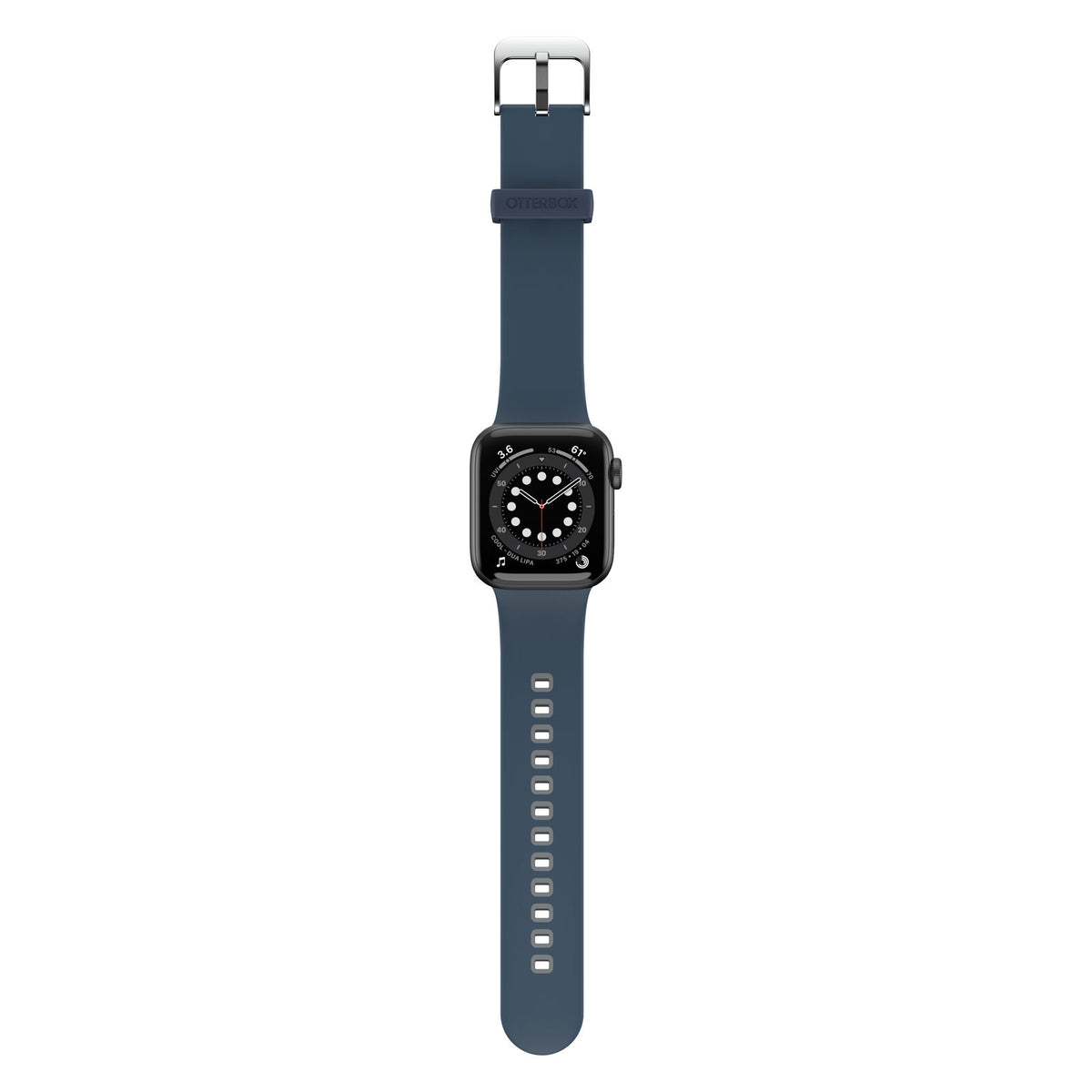 Accesorio otterbox pulsera silicon all day band apple watch 38 / 40 / 41 mm color azul oscuro / gris