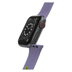 Accesorio otterbox pulsera silicon all day band apple watch 38 / 40 / 41 mm color lila / verde limon  Shop name