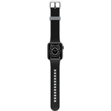 Pulsera de silicona negra/gris para Apple Watch 38/40/41 mm, Otterbox All Day Band.