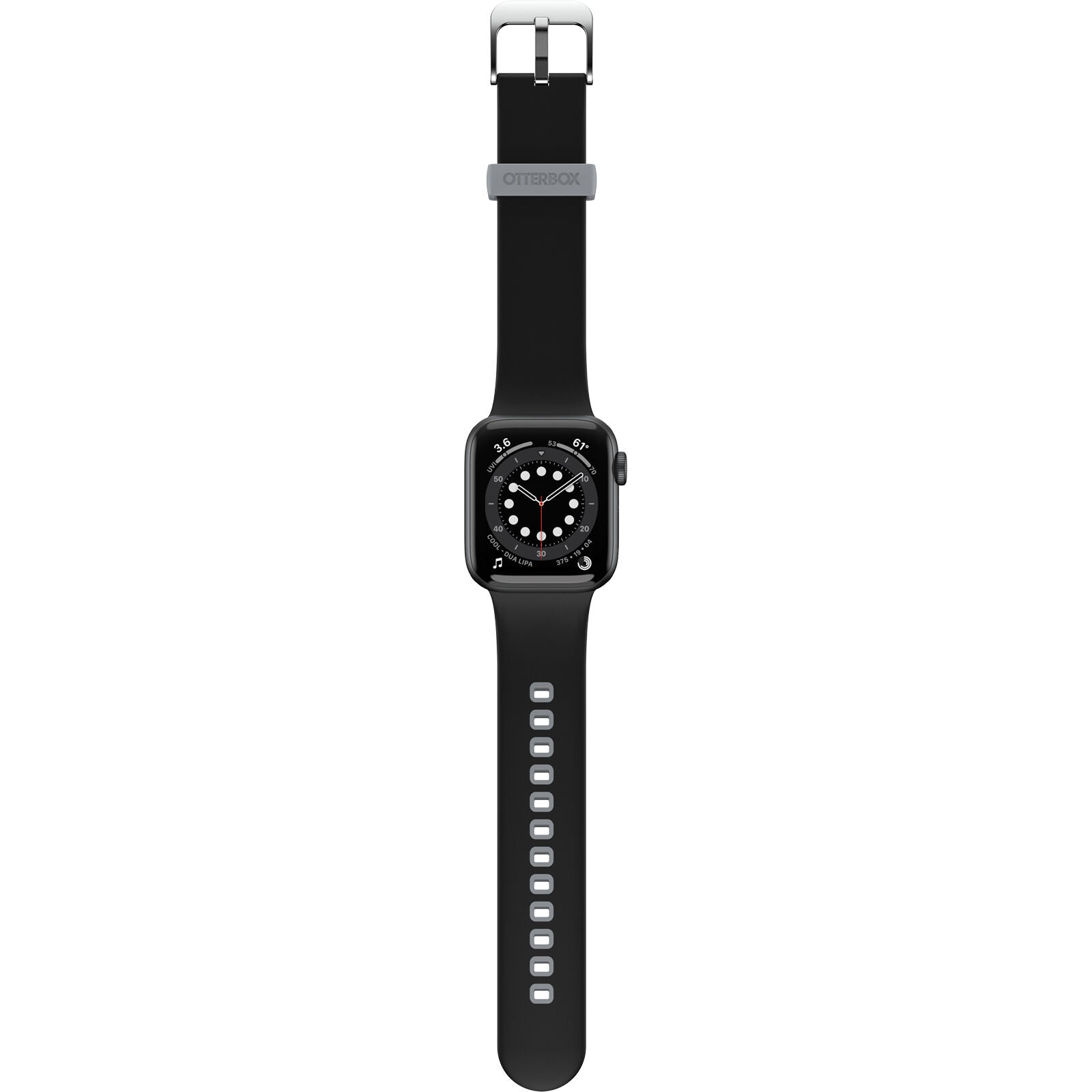 Accesorio Otterbox Pulsera Silicon All Day Band Apple Watch 38 / 40 / 41 Mm Color Negro / Gris - MUNDO ACCESORIOS (B2C)