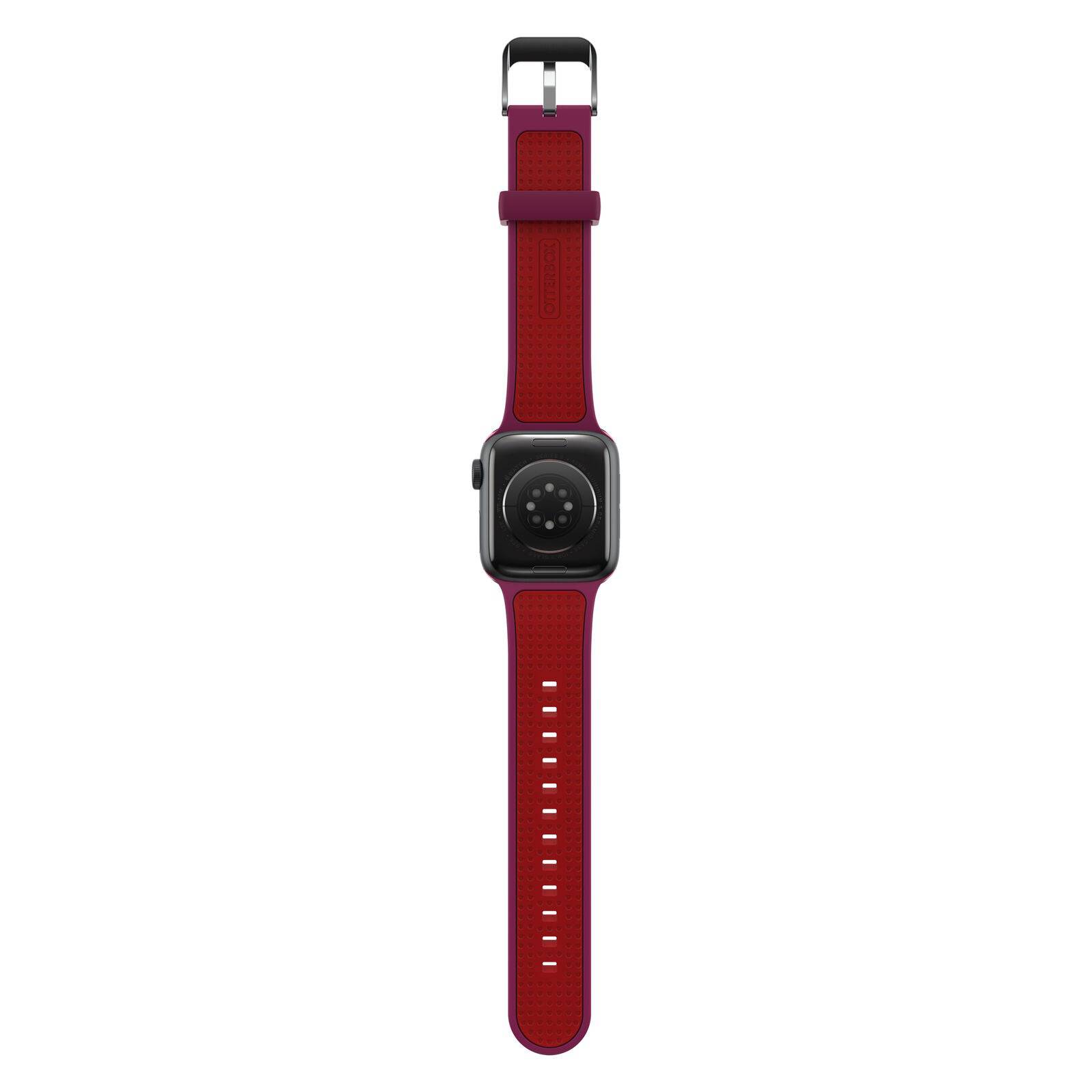 Accesorio Otterbox Pulsera Silicon All Day Band Apple Watch 38 / 40 / 41 Mm Color Fucsia / Rojo - MUNDO ACCESORIOS (B2C)