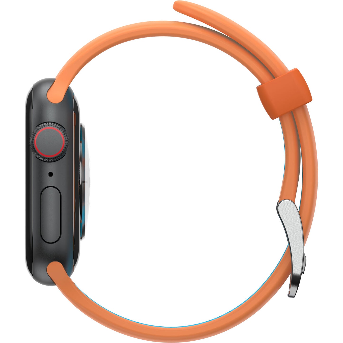 Accesorio Otterbox Pulsera Silicon All Day Band Apple Watch 38 / 40 / 41 Mm Color Naranja / Turquesa- MUNDO ACCESORIOS.