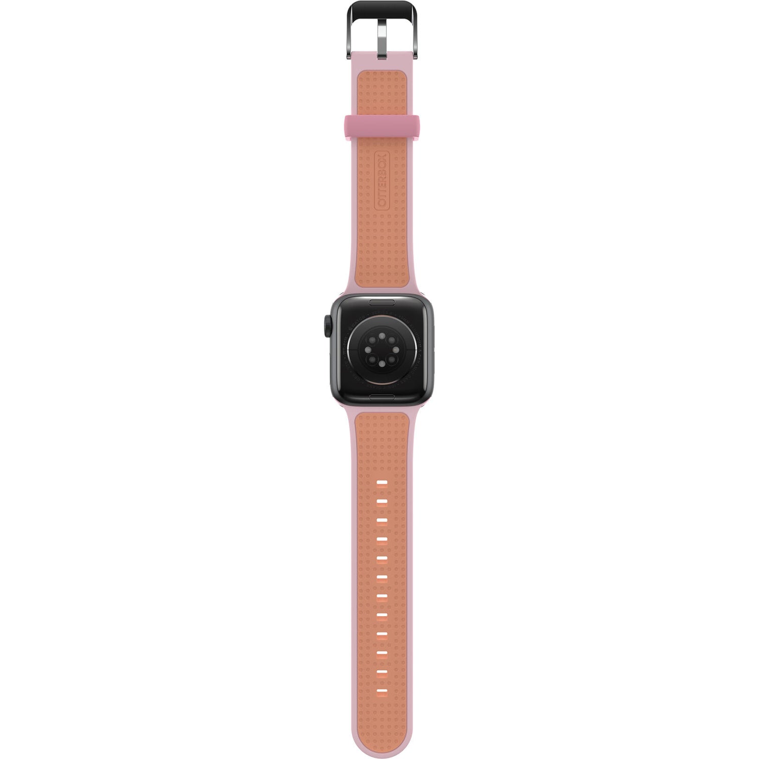 Accesorio otterbox pulsera silicon all day band apple watch 38 / 40 / 41 mm color rosado / melon