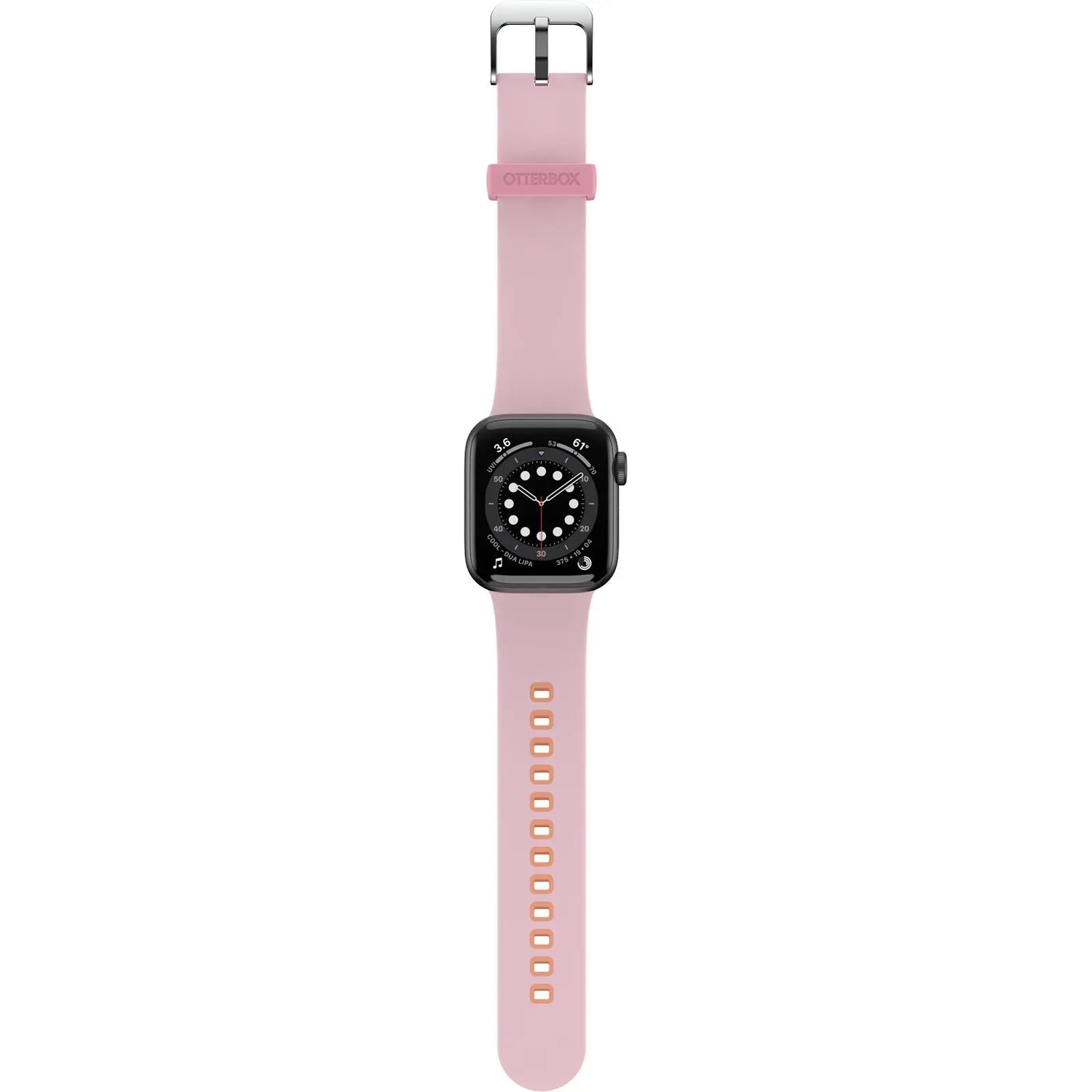 Accesorio otterbox pulsera silicon all day band apple watch 42 / 44 / 45 mm color rosado / melon  Shop name